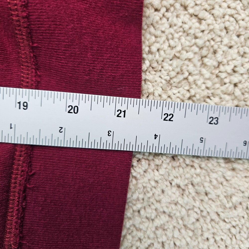 Hollister HCO Pacific Merchants Hoodie Women M Burgundy Y2K Full Zip Logo - Picture 13 of 14